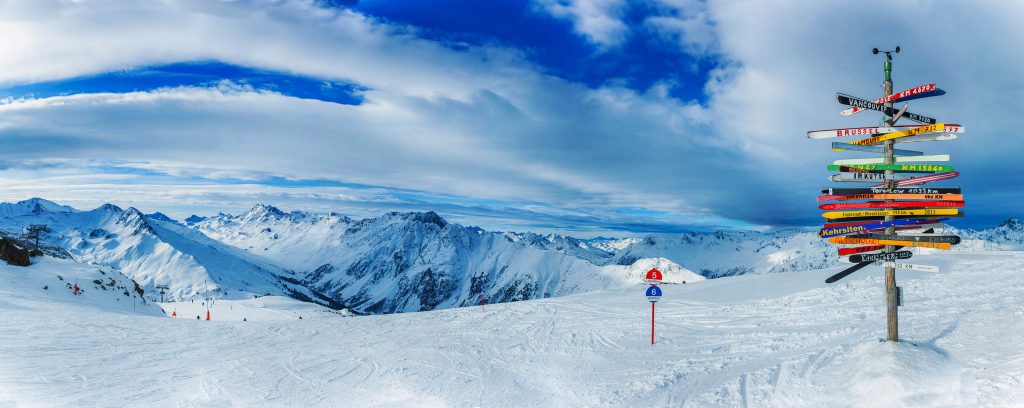 skien in Oostenrijk