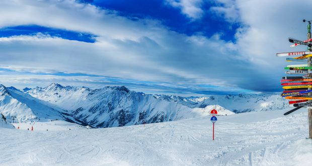 skien in Oostenrijk