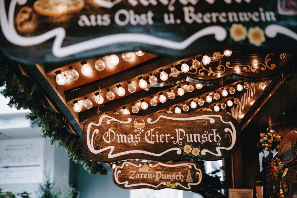bezoek een kerstmarkt een Duitsland